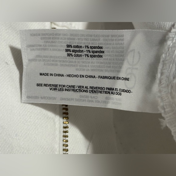 Gloria Vanderbilt Vintage White Midi Denim Skirt NWT - Picture 11 of 12